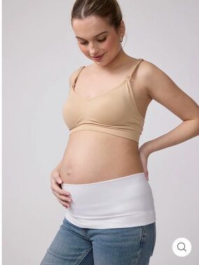 Ingrid & Isabel Bellaband Maternity Support Band White  Size 2. New in box